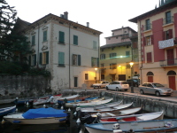 Palazzo sul Garda as evening approaches