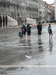 Venice acqua alta